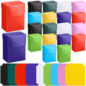 Zhehao multicolor deck boxes for organized card storage on the go.