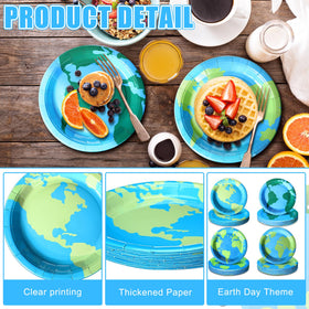 Zhehao disposable paper plates designed for a variety of foods.