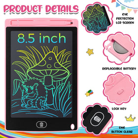 Zhehao erase button on LCD doodle board for quick, mess-free clearing