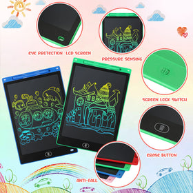 Zhehao front erase-button doodle board for instant corrections.