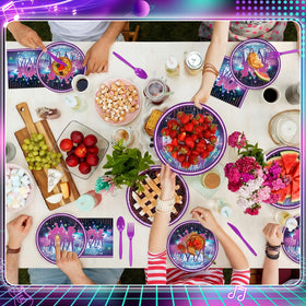 Zhehao K-Pop forks improve dining flow at parties.