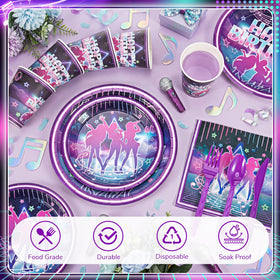 Zhehao K-Pop napkins offer absorbent, soft texture for mess-free moments.