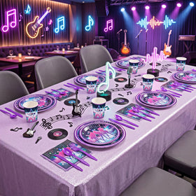 Zhehao K-Pop 7-inch plates provide sturdy dining while coordinating colors.