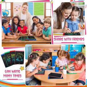 Zhehao portable doodle boards fit in backpacks for travel and on-the-go use