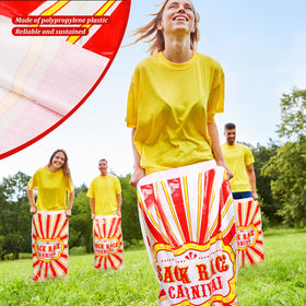 Zhengmy sack race bag made from sturdy PP material for durability.
