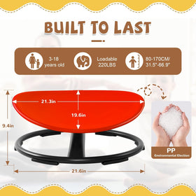 Zhenx Spinning Chair metal-base stability ensures safe, sturdy spins