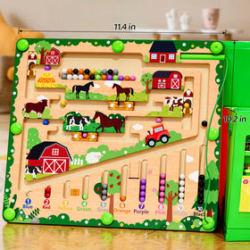 Zhiwuzhu Color recognition and counting through hands-on maze play.