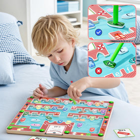 zhiwuzhu supports early reading and concentration through puzzle-style activities