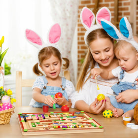 zhiwuzhu Portable toddler learning toy great for home or travel.