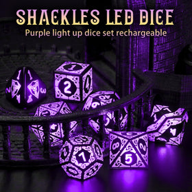 ZHOORQI dice recharge with included USB-C cable, easy setup