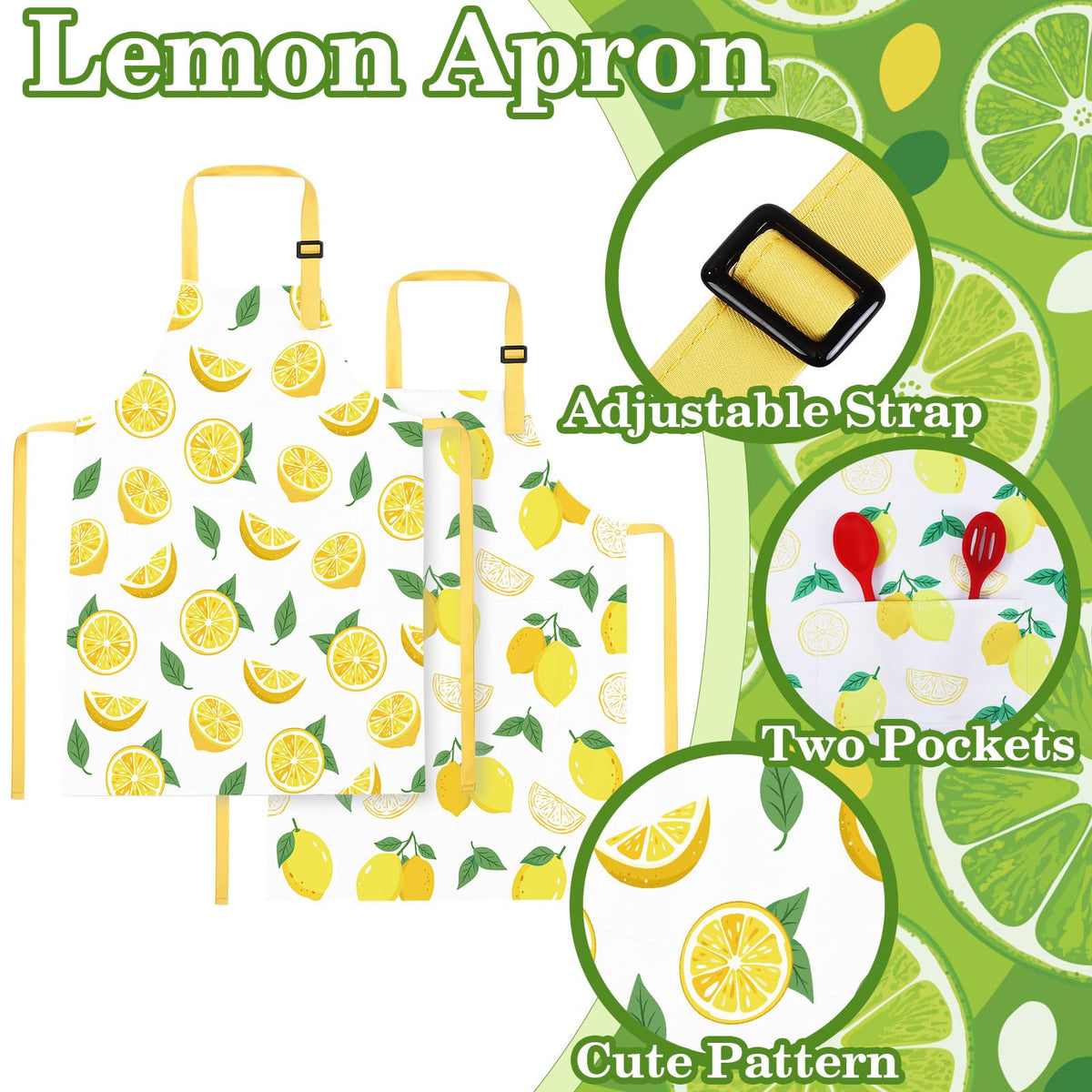 ZhouBoat lemonade tablecloth 45x31 inches adds festive coverage to tables