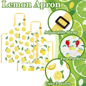ZhouBoat lemonade tablecloth 45x31 inches adds festive coverage to tables