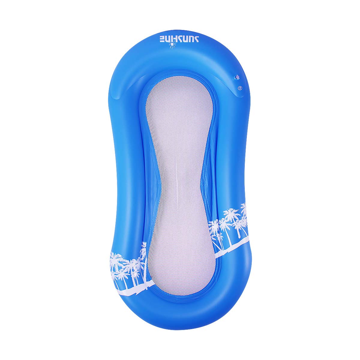 ZHUYNXIR fold-flat storage blue pool float after use