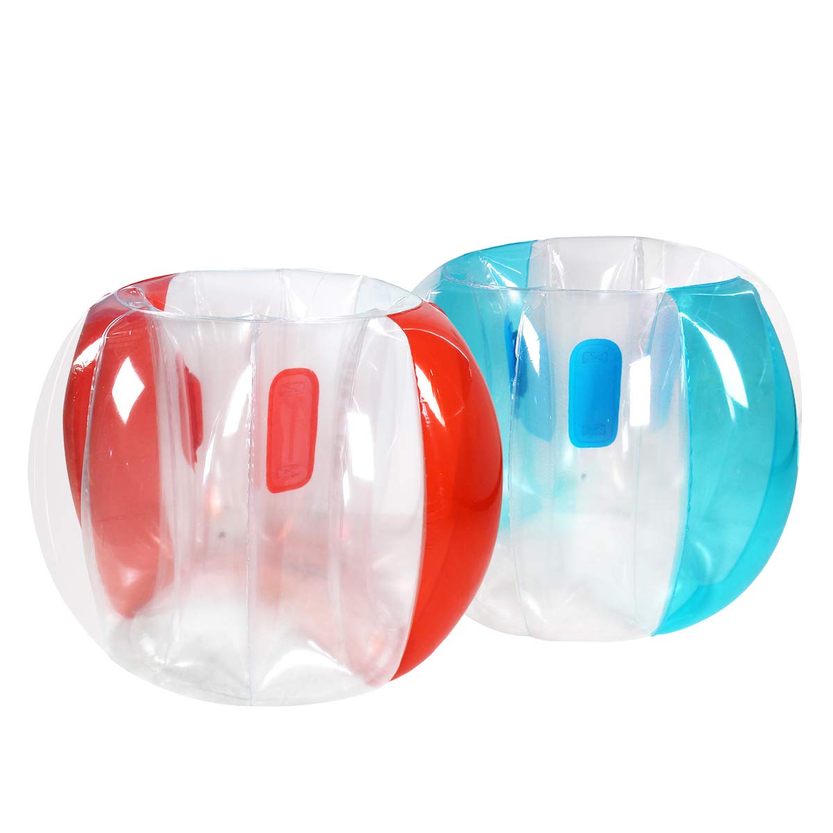 ZHUYNXIR Sunshine Sumo Ball roll-and-bump in action for family outdoor games.
