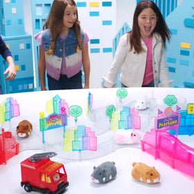 Zhuzhu world expands when connected with Aquariums and sets for bigger adventures.