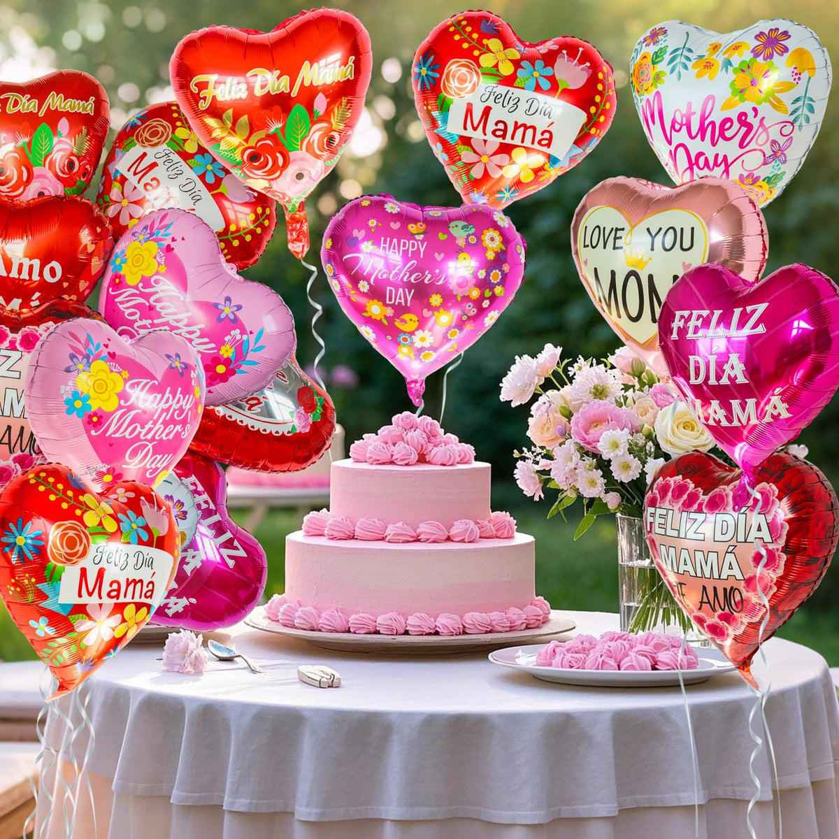 ZHWKMYP 72-pcs set provides versatile party decor for birthdays.