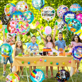 ZHWKMYP birthday room decor foil balloons perfect for creating a cheerful surprise.