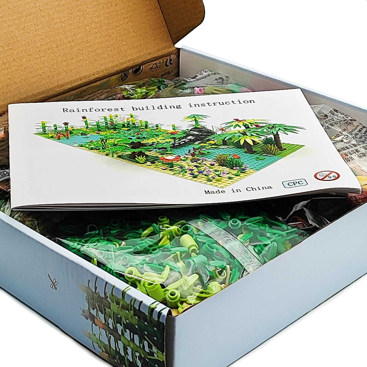 ZHX Rainforest animals and flowers inspire storytelling and world-building.