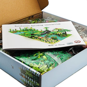 ZHX Rainforest animals and flowers inspire storytelling and world-building.
