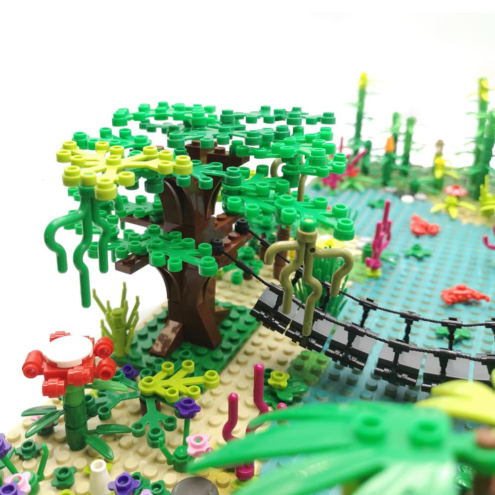 ZHX Rainforest bridge demonstrates secure connections for creative constructions.