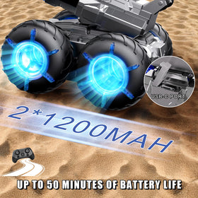 ZHYLLO dual 1200mAh batteries extend playtime for longer sessions.