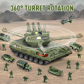 ZHYLLO mini die-cast helicopter adds fast action and visual appeal.