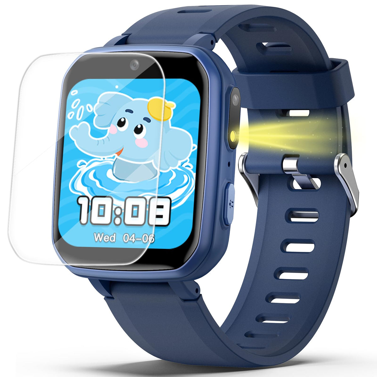 ZICOR Kids Game Watch digital display offers clear readability for kids