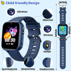 ZICOR Kids Game Watch dual camera selfies capture playful moments