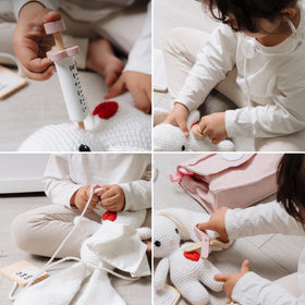 ZICOTO bright pink design doctor set invites joyful pretend play