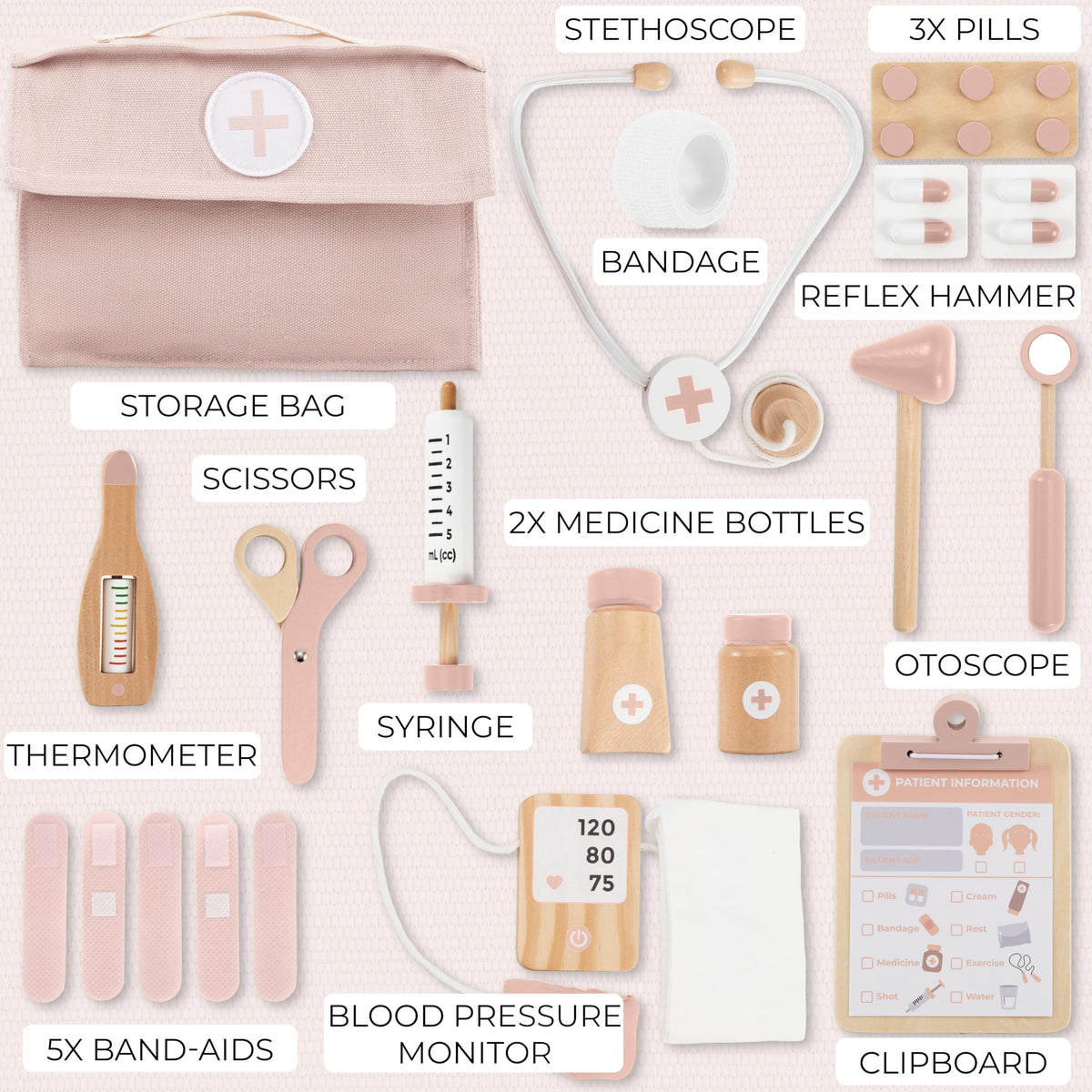 ZICOTO cotton bag keeps tools organized for travel and storage