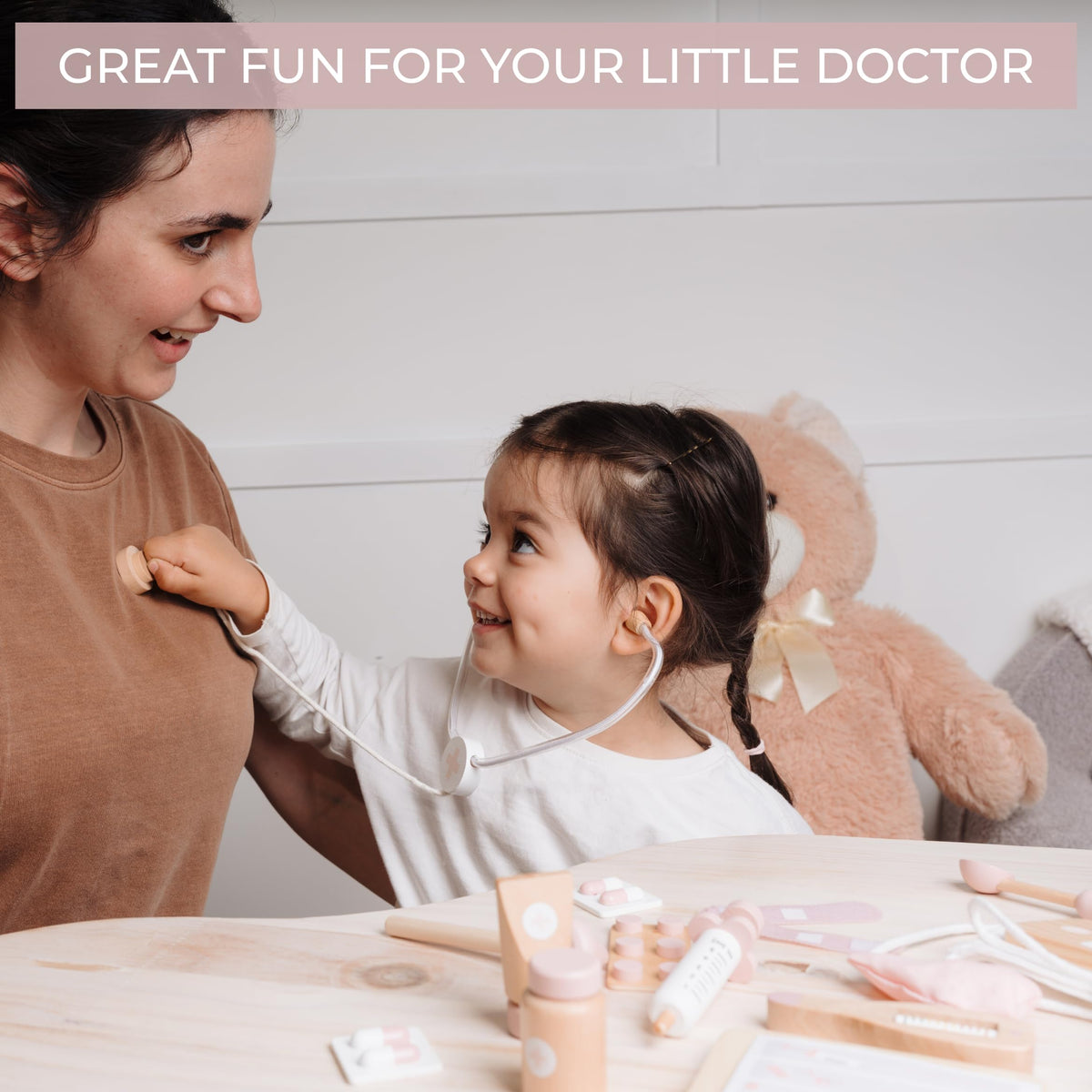 ZICOTO wooden reflex hammer enhances interactive role-play experiences