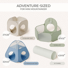 ZICOTO foldable storage bag for easy cleanup and transport