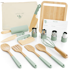ZICOTO wooden kids knives provide safe tools for budding chefs to cut with confidence