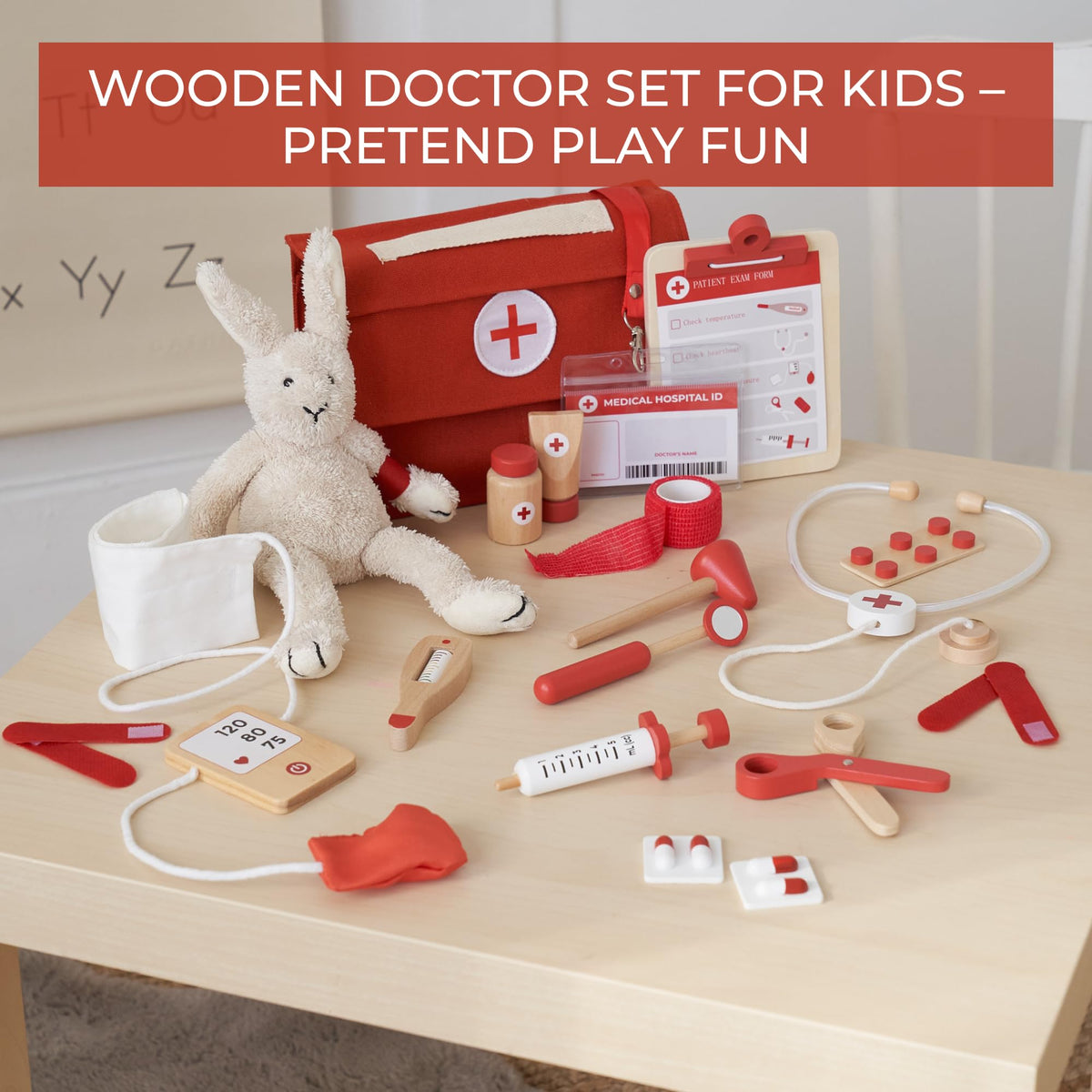ZICOTO wooden thermometer promotes comforting health check routines