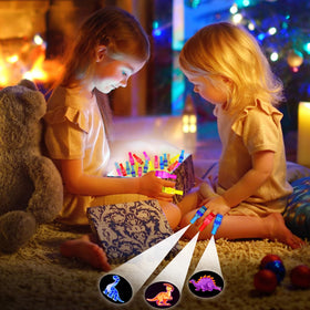 ZICZLI dinosaur-themed glow cards and lights for classroom exchanges and parties.
