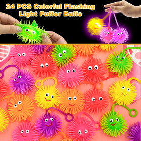 ZICZLI LED Puffer Balls create a dazzling glow for play