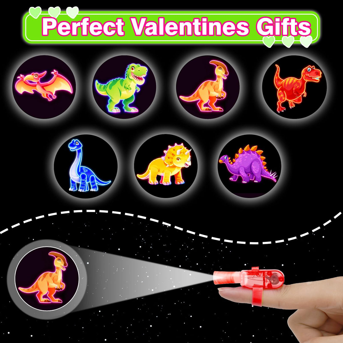 Durable ABS plastic finger lights from ZICZLI for long-lasting play.