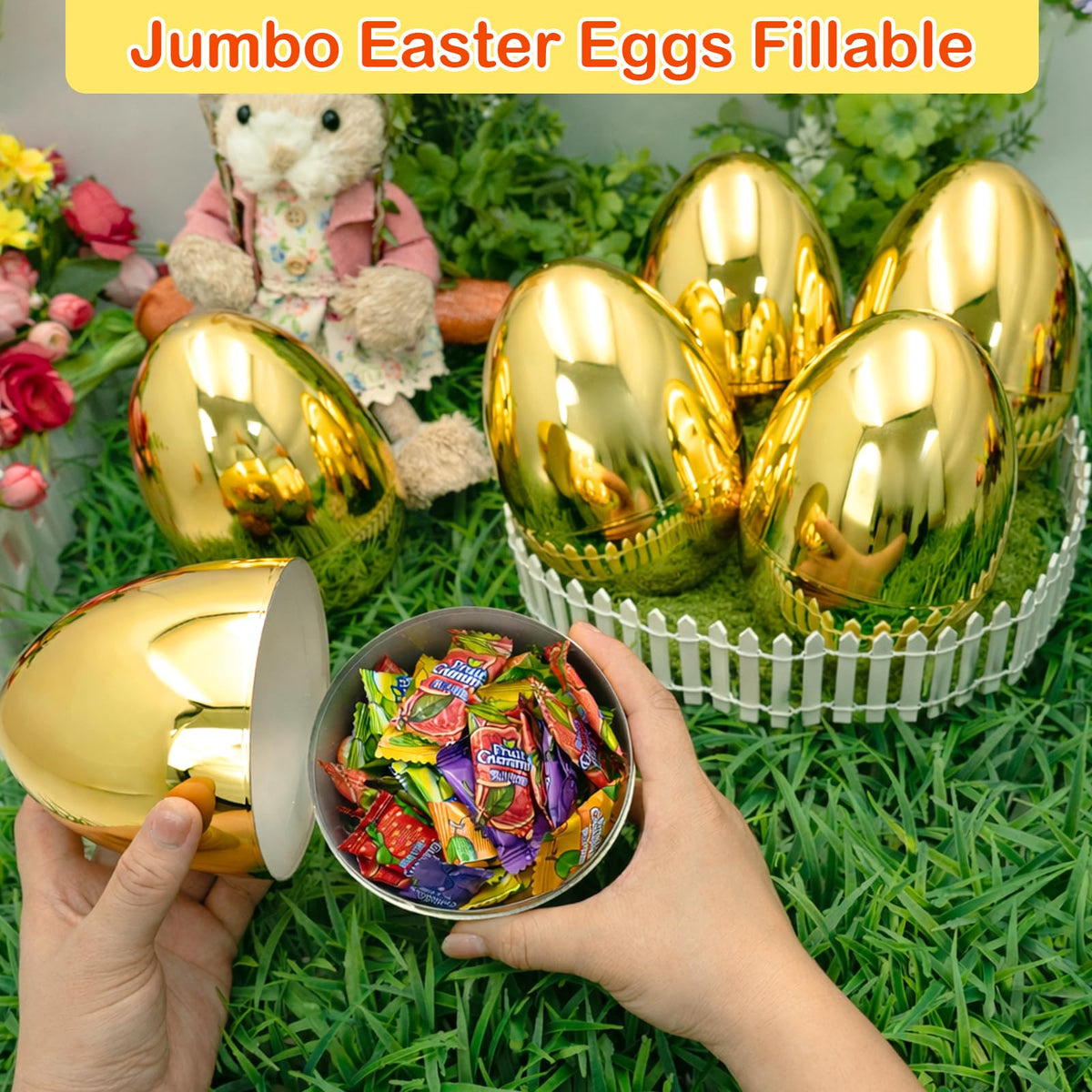 ZICZLI shatter-resistant plastic Easter egg keeps play safe during hunts.