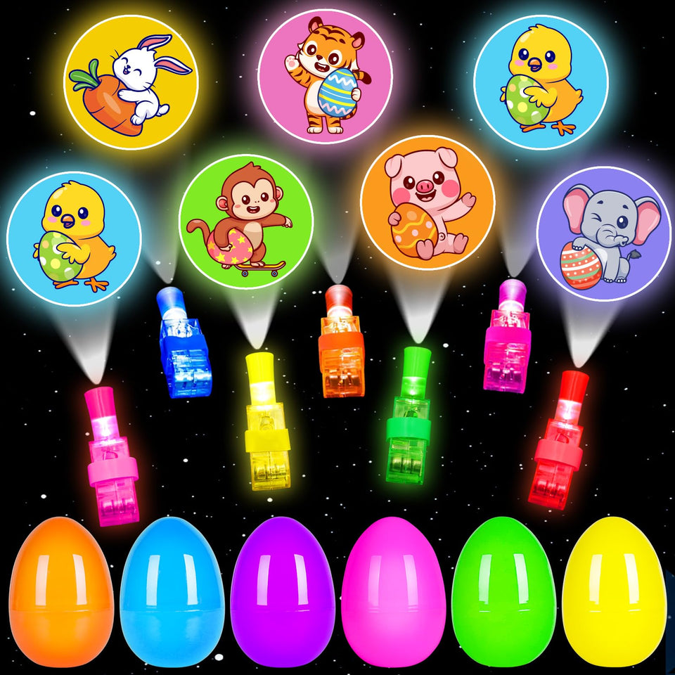 ZICZLI Easter eggs 24-pack for party favors and egg hunts