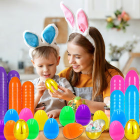 ZICZLI bright hues Easter eggs brighten baskets and decor