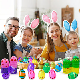 ZICZLI Easter eggs suitable for hunt ideas, rewards, and decor