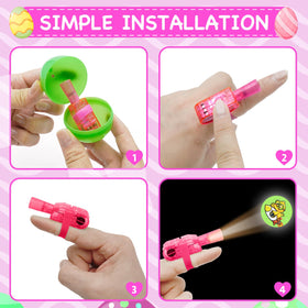 ZICZLI Easter gift pack pairs eggs with light up toys