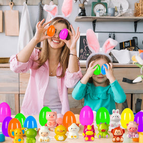 ZICZLI Easter party supplies add festive color to baskets and hunts.