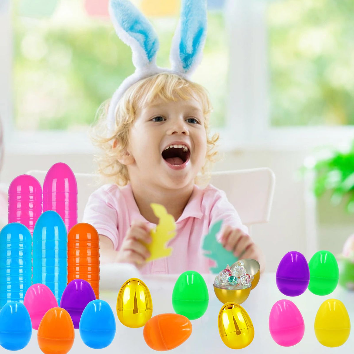 ZICZLI empty Easter eggs for crafts and gifting ideas.