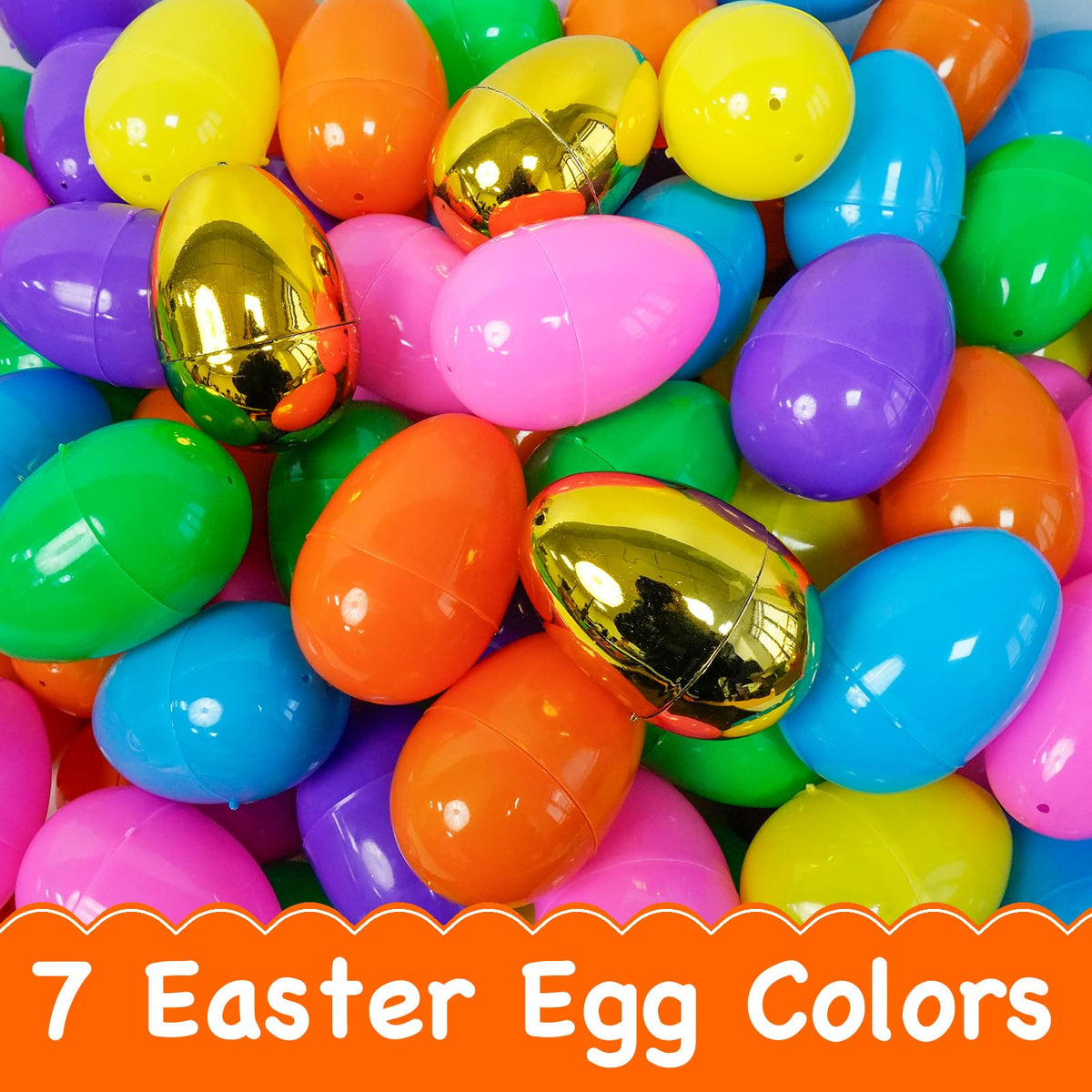 ZICZLI fillable Easter eggs showing the openable design for easy filling.