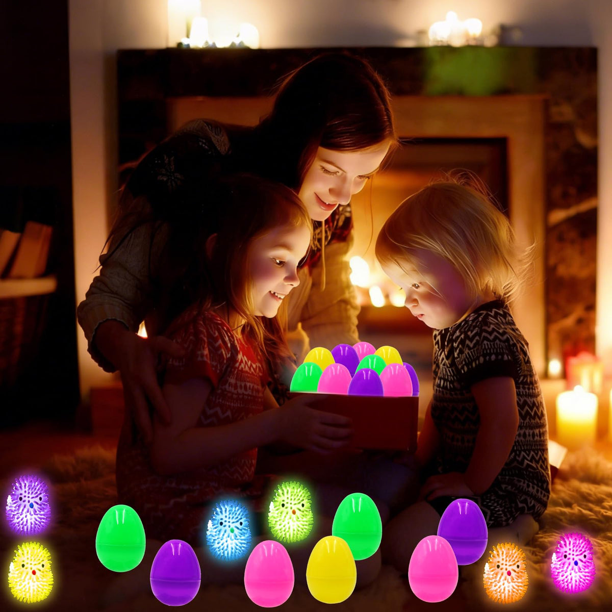 ZICZLI glow-in-the-dark eggs elevate celebrations with charming visuals.