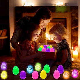ZICZLI glow-in-the-dark eggs elevate celebrations with charming visuals.