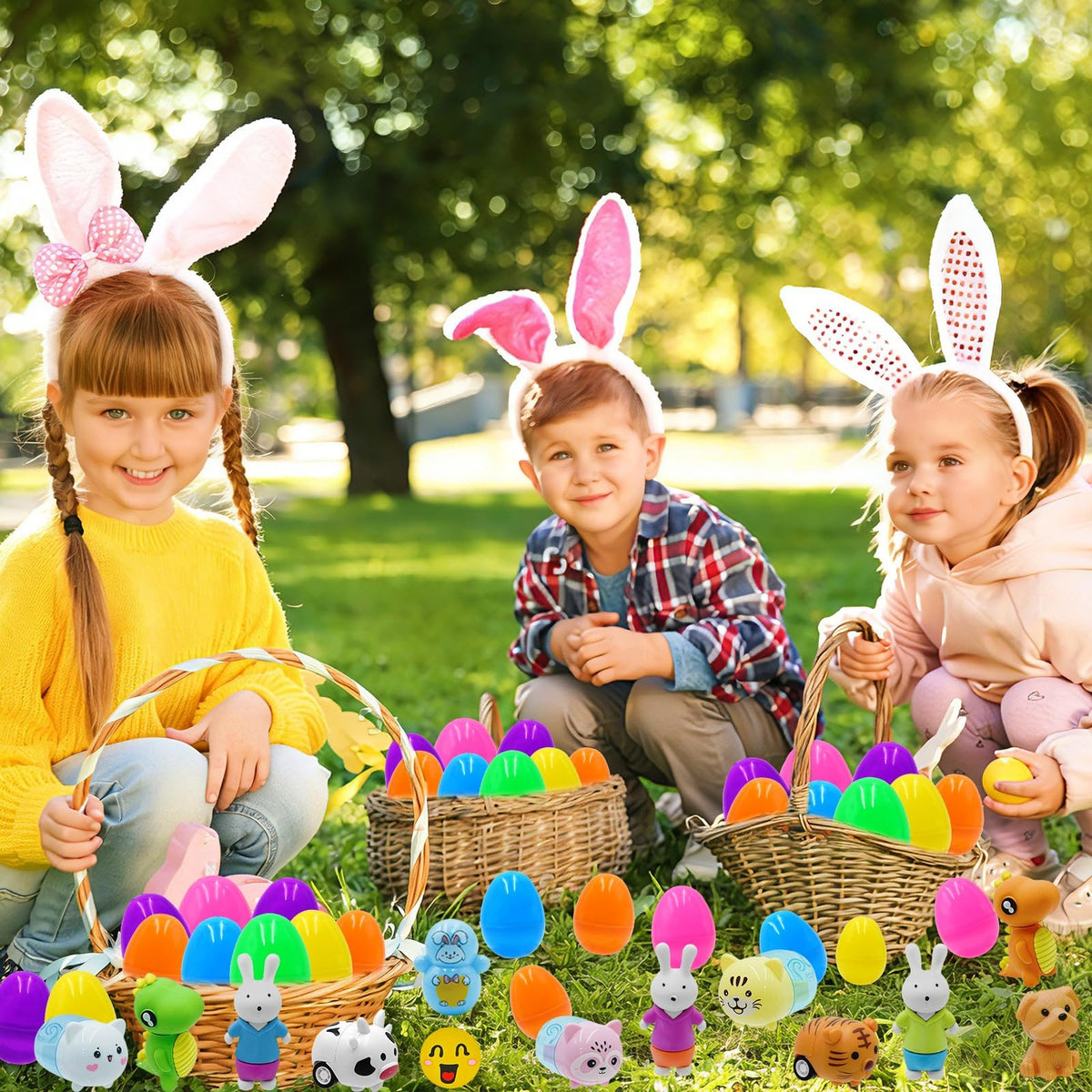 ZICZLI kid happy with eggs captures joyful unboxing.