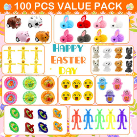 ZICZLI prefilled Easter eggs with toys for kid-friendly basket fillers.