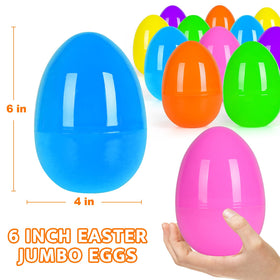 ZICZLI shatter-resistant plastic Easter eggs built for safe play